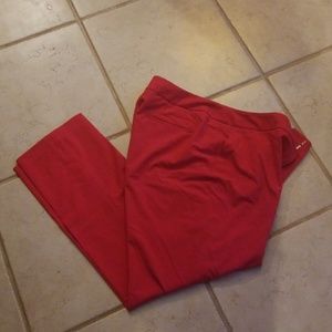 Amazing red lane Bryant capris